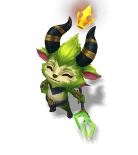 Little Devil Teemo Emerald chroma