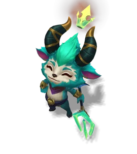 Little Devil Teemo Turquoise chroma