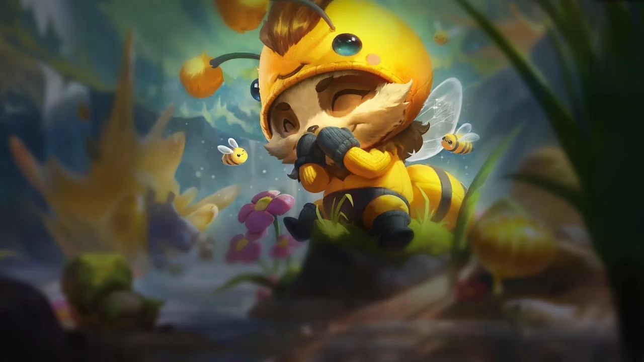 Beemo Teemo splash art