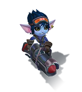 Rocket Girl Tristana Navy chroma