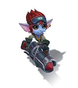Rocket Girl Tristana Orange chroma