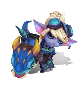 Dragon Trainer Tristana Sapphire chroma