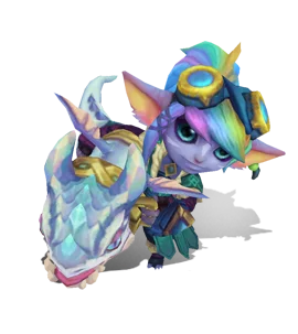Dragon Trainer Tristana Rainbow chroma
