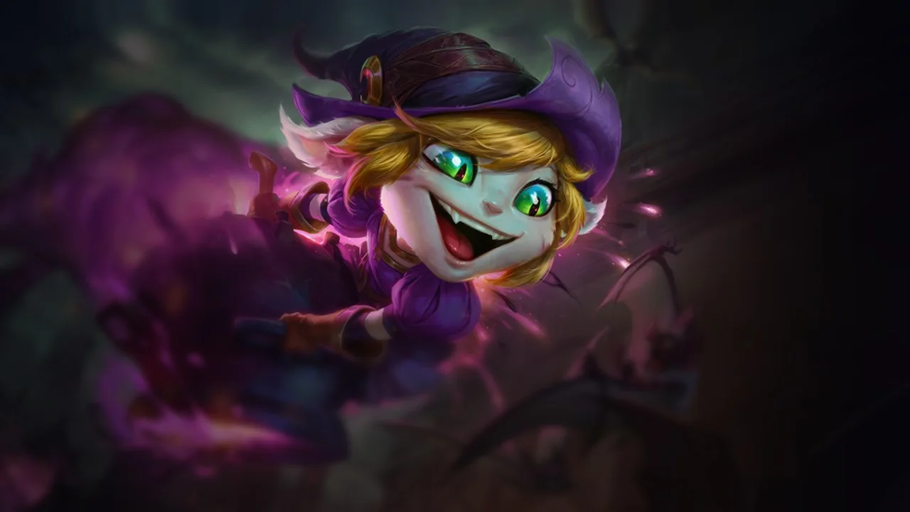 Bewitching Tristana splash art