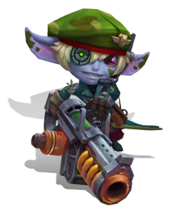 Omega Squad Tristana Emerald chroma