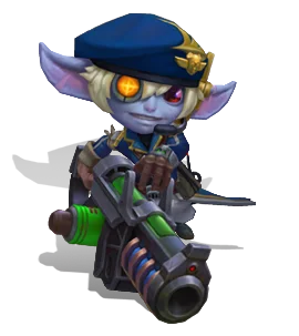 Omega Squad Tristana Sapphire chroma