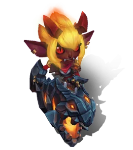 Little Demon Tristana Citrine chroma