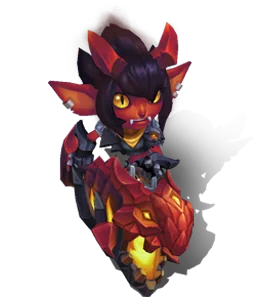 Little Demon Tristana Ruby chroma