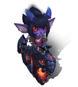 Little Demon Tristana Obsidian chroma