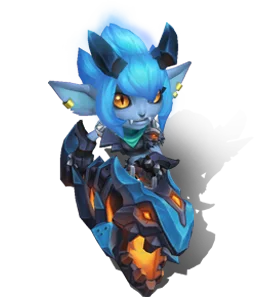 Little Demon Tristana Aquamarine chroma