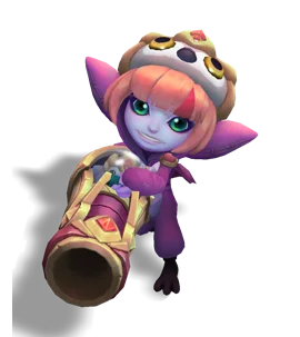 Pengu Cosplay Tristana Rose Quartz chroma