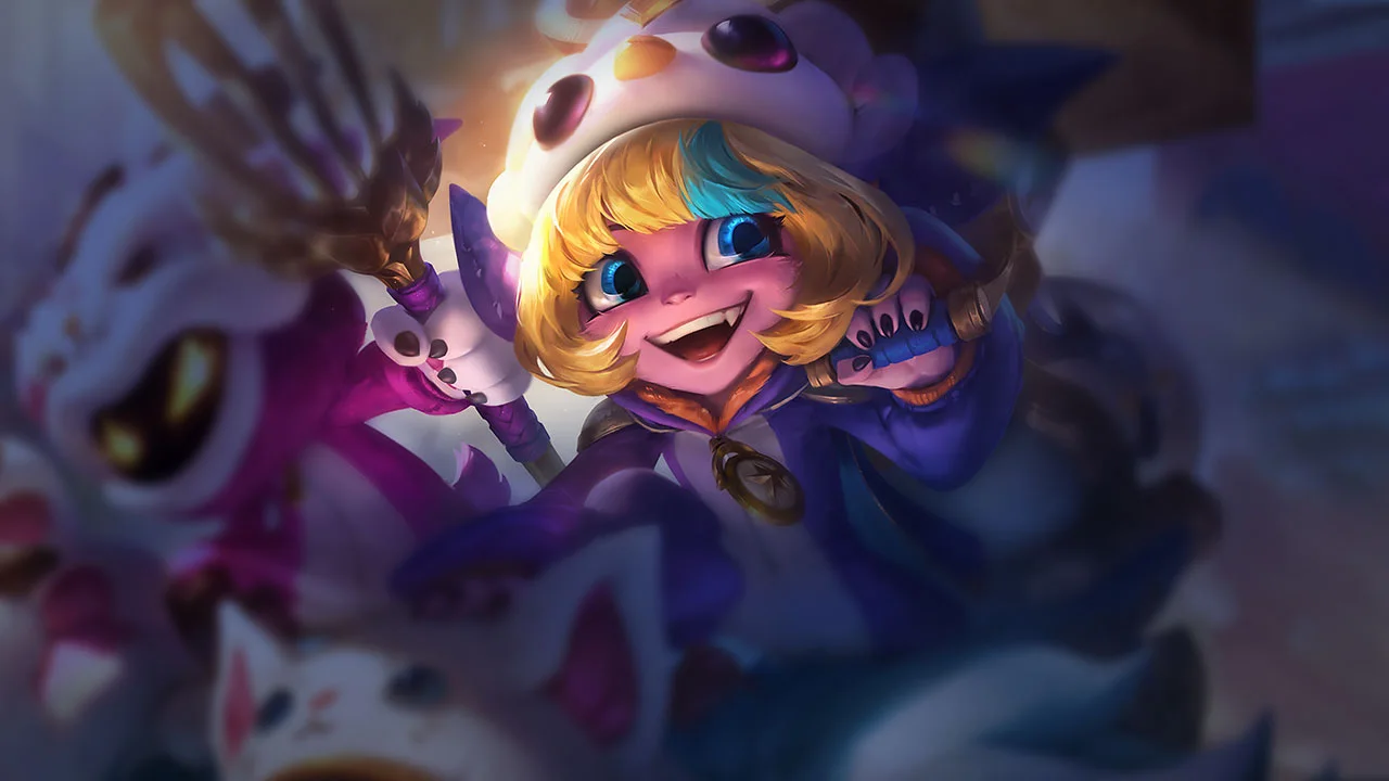 Pengu Cosplay Tristana splash art