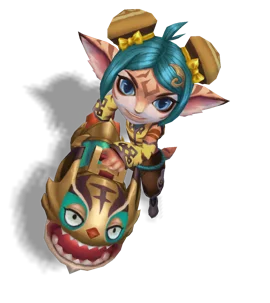 Firecracker Tristana Catseye chroma