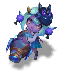 Spirit Blossom Tristana Sapphire chroma