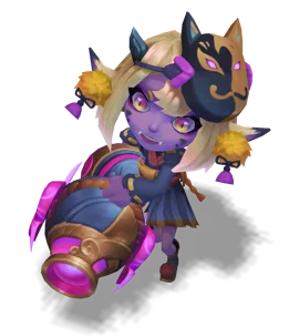 Spirit Blossom Tristana Obsidian chroma