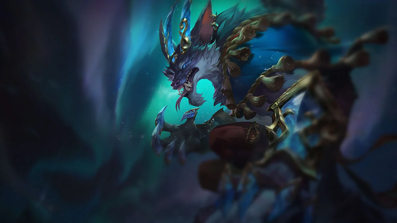 Winterblessed Warwick splash art
