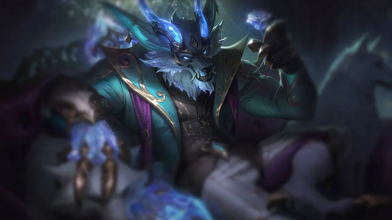 Prestige Winterblessed Warwick splash art