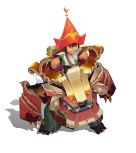 Papercraft Nunu & Willump Amethyst chroma