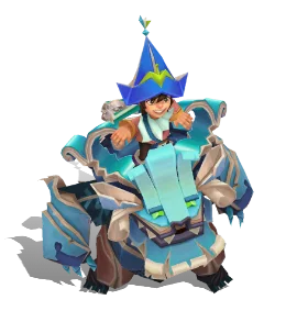 Papercraft Nunu & Willump Catseye chroma