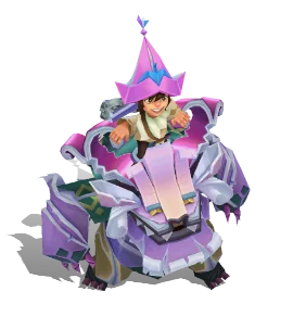 Papercraft Nunu & Willump Pearl chroma