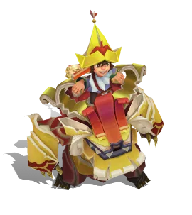 Papercraft Nunu & Willump Ruby chroma