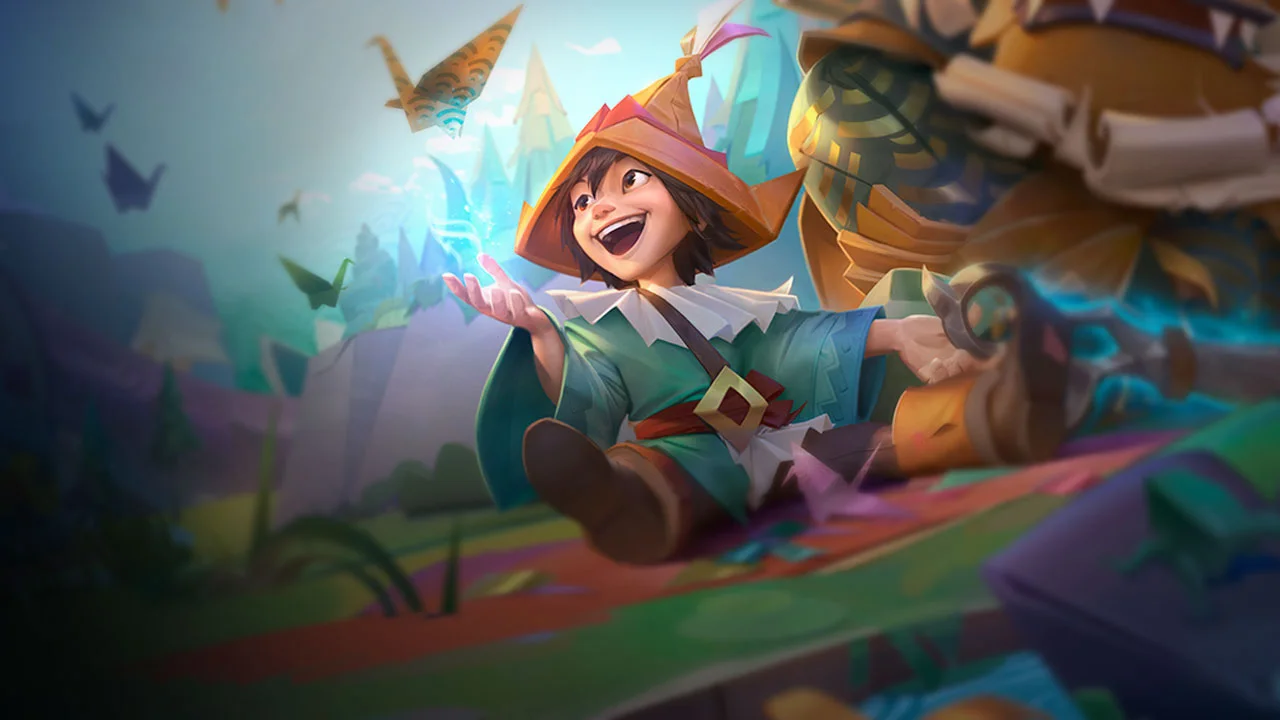 Papercraft Nunu & Willump splash art