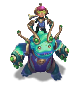 Space Groove Nunu & Willump Turquoise chroma