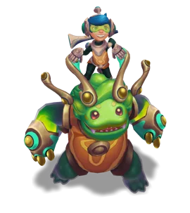 Space Groove Nunu & Willump Emerald chroma