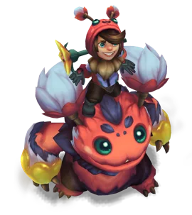 Nunu & Beelump Nunu & Willump Ruby chroma