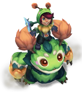 Nunu & Beelump Nunu & Willump Emerald chroma