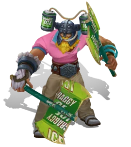 Brolaf Olaf Rose Quartz chroma