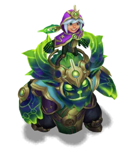 Cosmic Paladins Nunu & Willump Emerald chroma