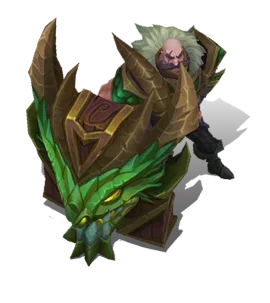 Dragonslayer Braum Emerald chroma