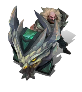 Dragonslayer Braum Pearl chroma