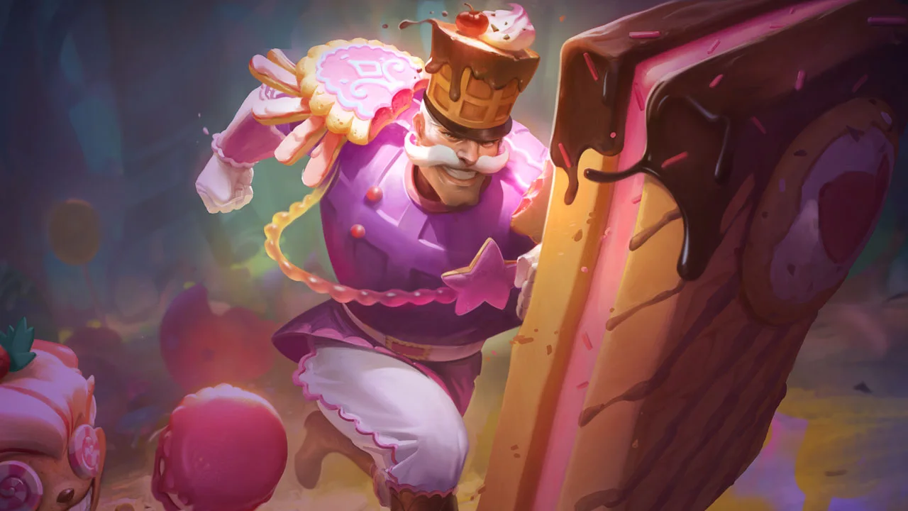 Sugar Rush Braum splash art