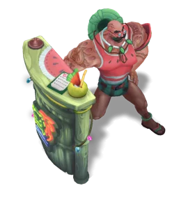 Pool Party Braum Peridot chroma