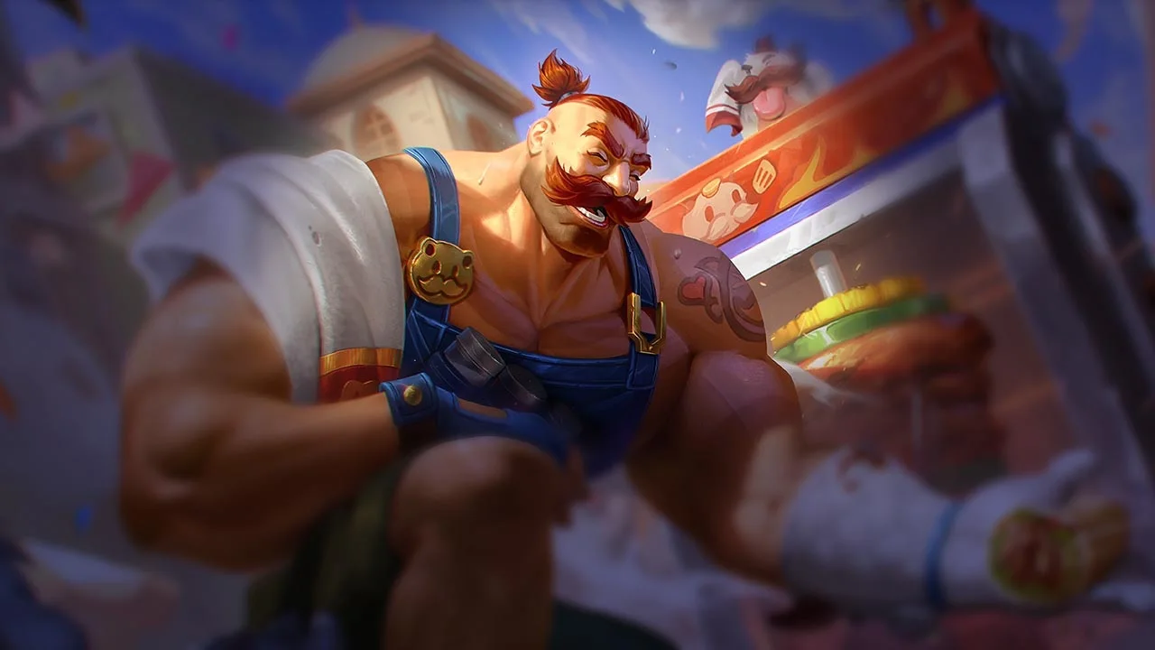 Grill Master Braum splash art