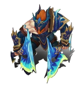 Dragonslayer Olaf Sapphire chroma