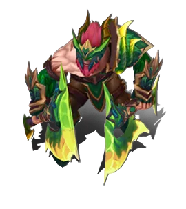 Dragonslayer Olaf Emerald chroma