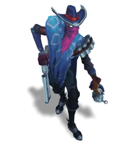 High Noon Jhin Sapphire chroma