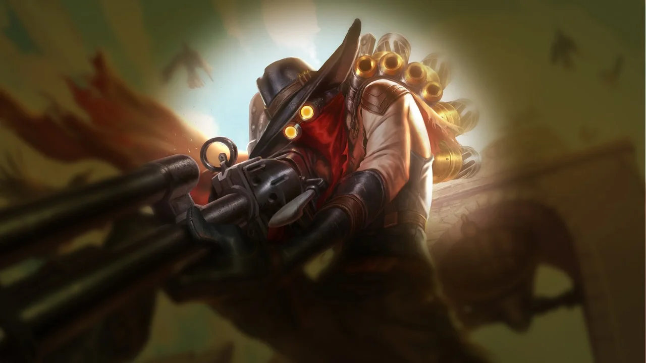 High Noon Jhin splash art
