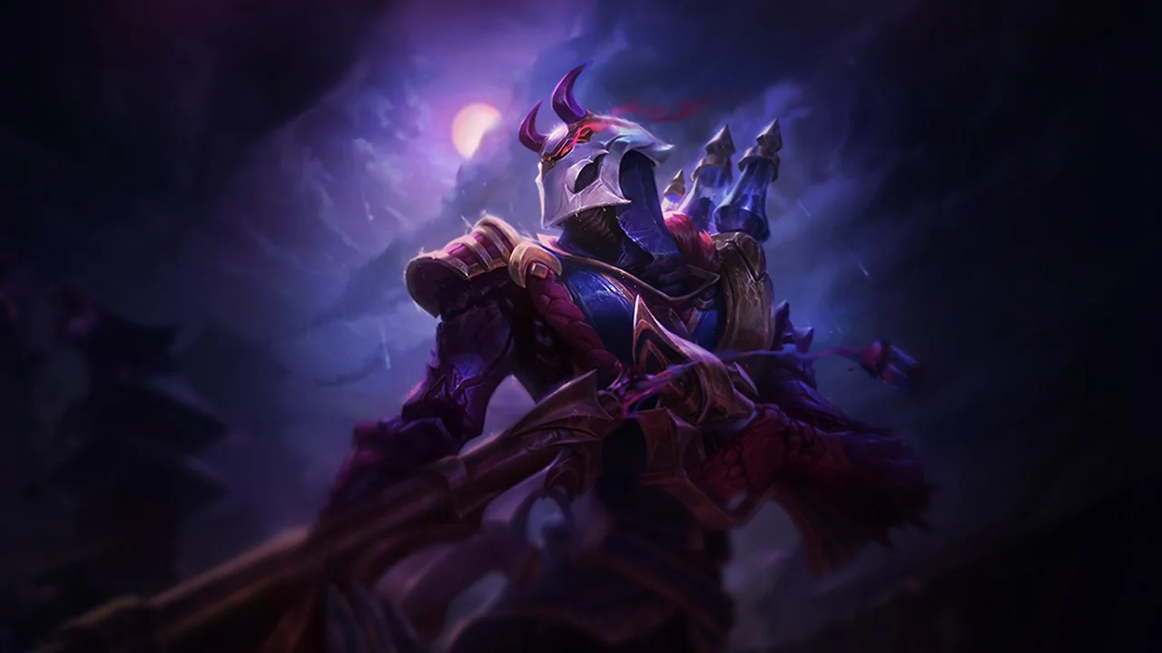 Blood Moon Jhin splash art