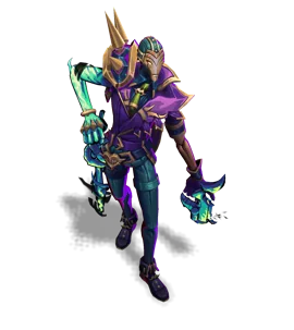 Soul Fighter Jhin Amethyst chroma