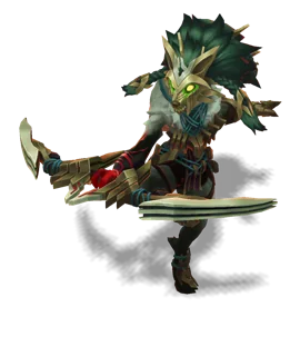 Chosen of the Wolf Kindred Emerald chroma