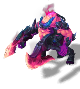 Infernal Olaf Rose Quartz chroma