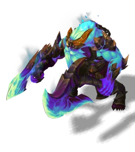 Infernal Olaf Rainbow chroma