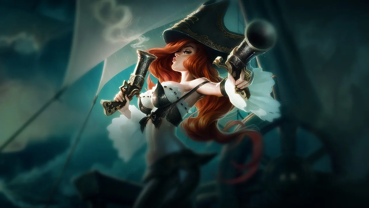 Original Miss Fortune splash art