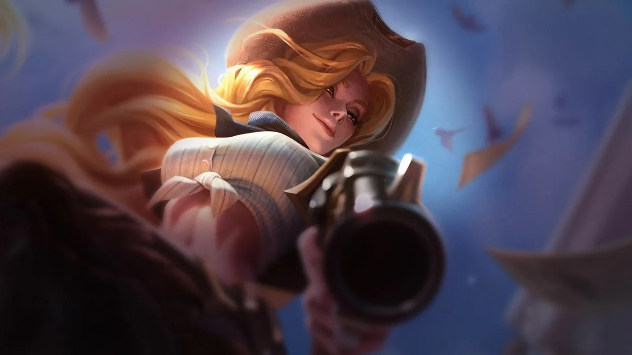Cowgirl Miss Fortune splash art