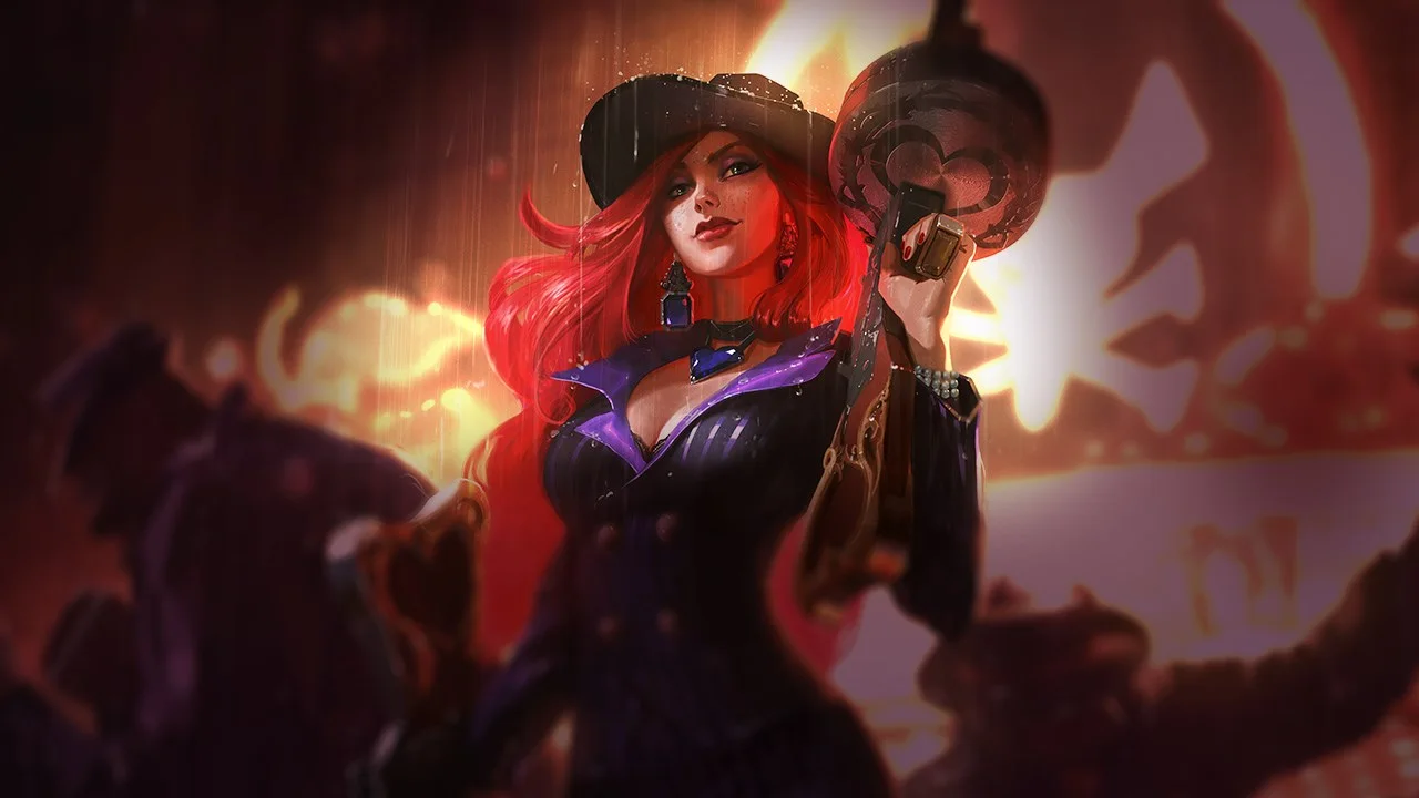 Crime City Miss Fortune splash art