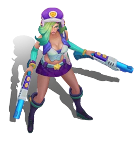 Arcade Miss Fortune Amethyst chroma